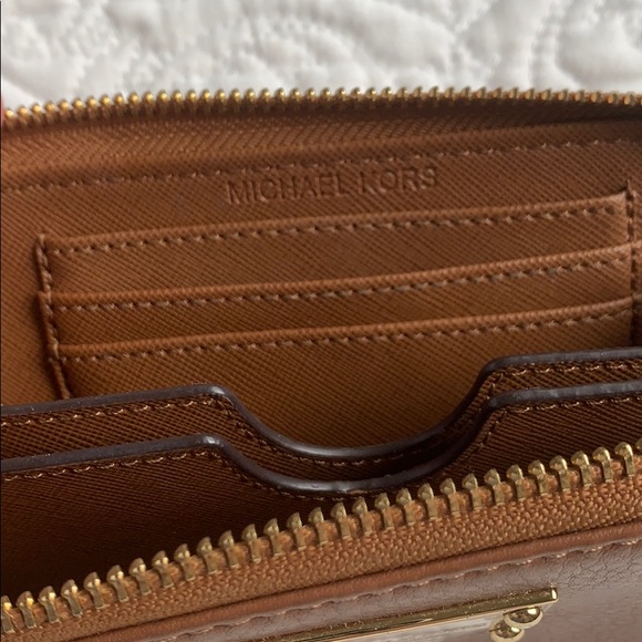 Leather Michael Kors Wristlet - Picture 3 of 3